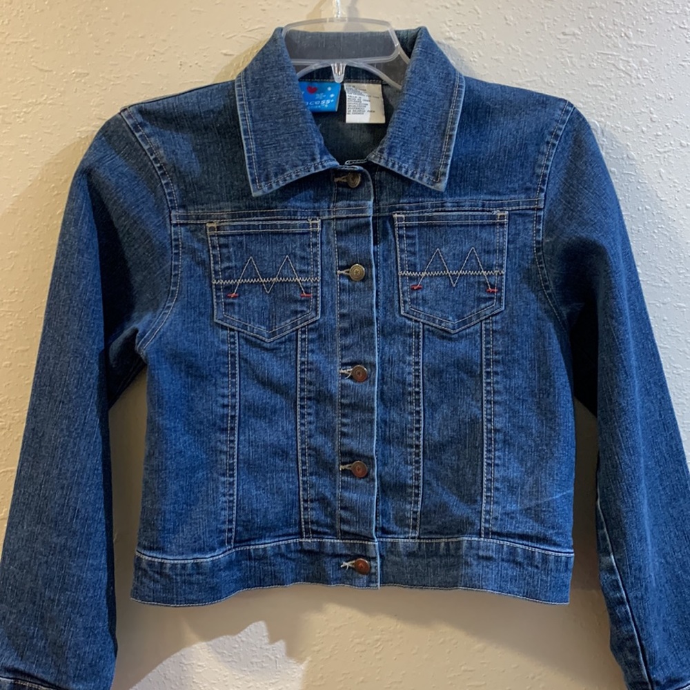 COPY - COPY - Jean Jacket by Princess Collection size 12